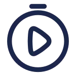 Stopwatch Play SVG Icon